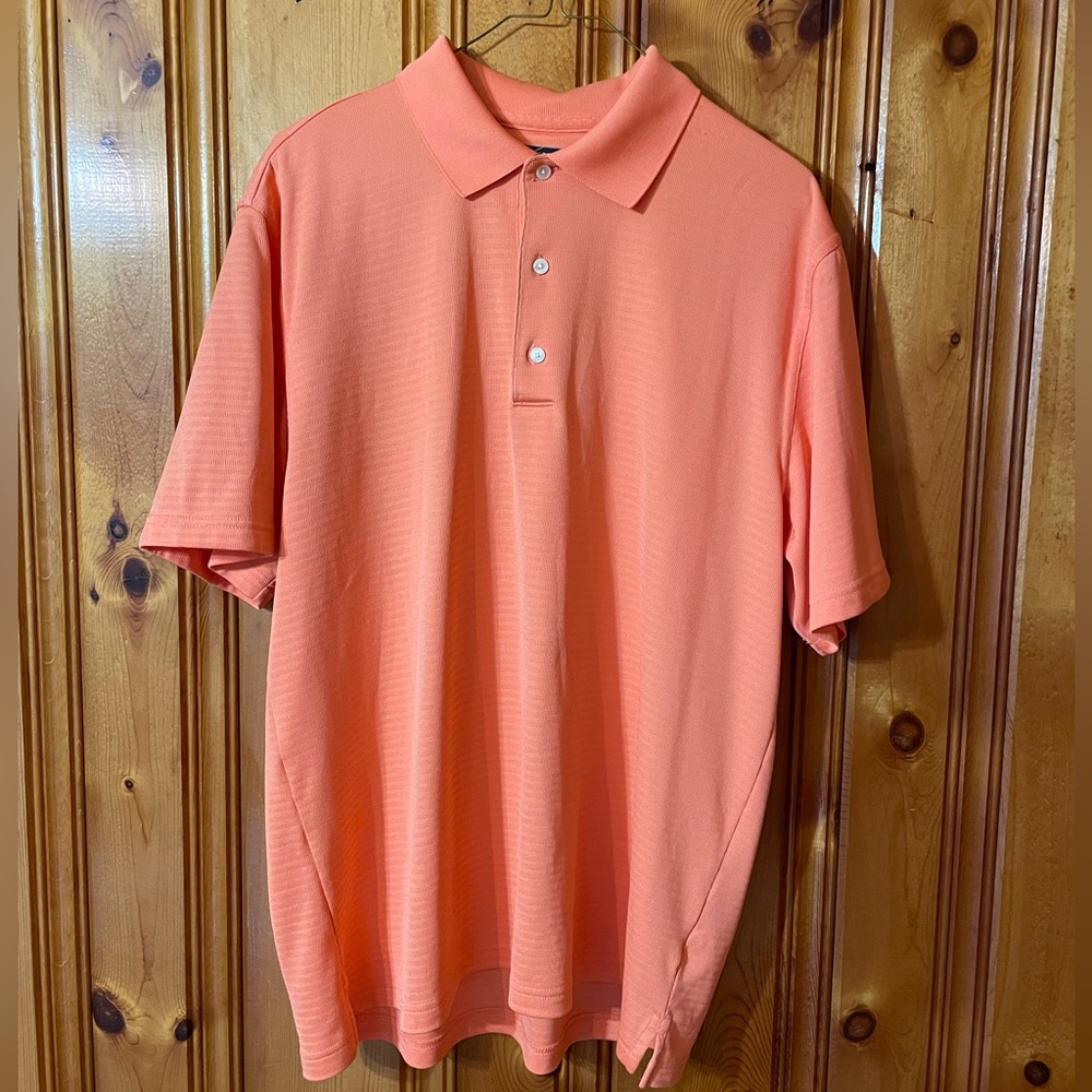 Mens Greg Norman play dry shirt size L